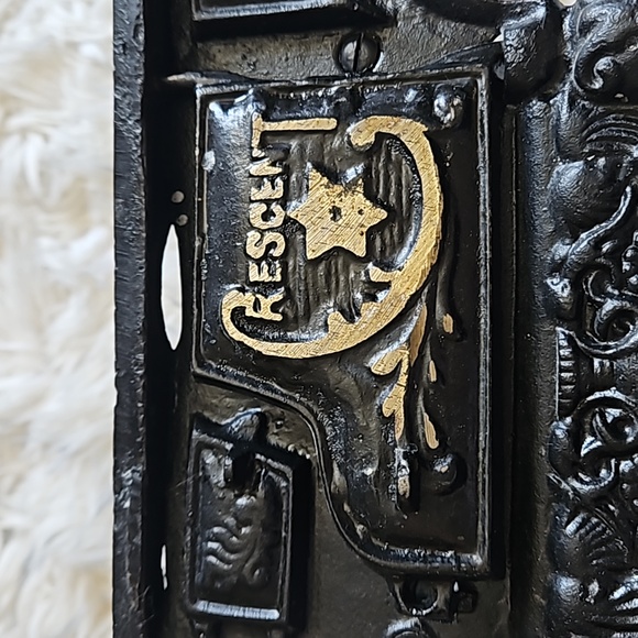 Vintage salesman model stove. Cast iron and tin - Picture 5 of 7